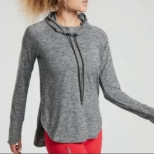 Athleta Uptempo Hoodie in Dark Gray